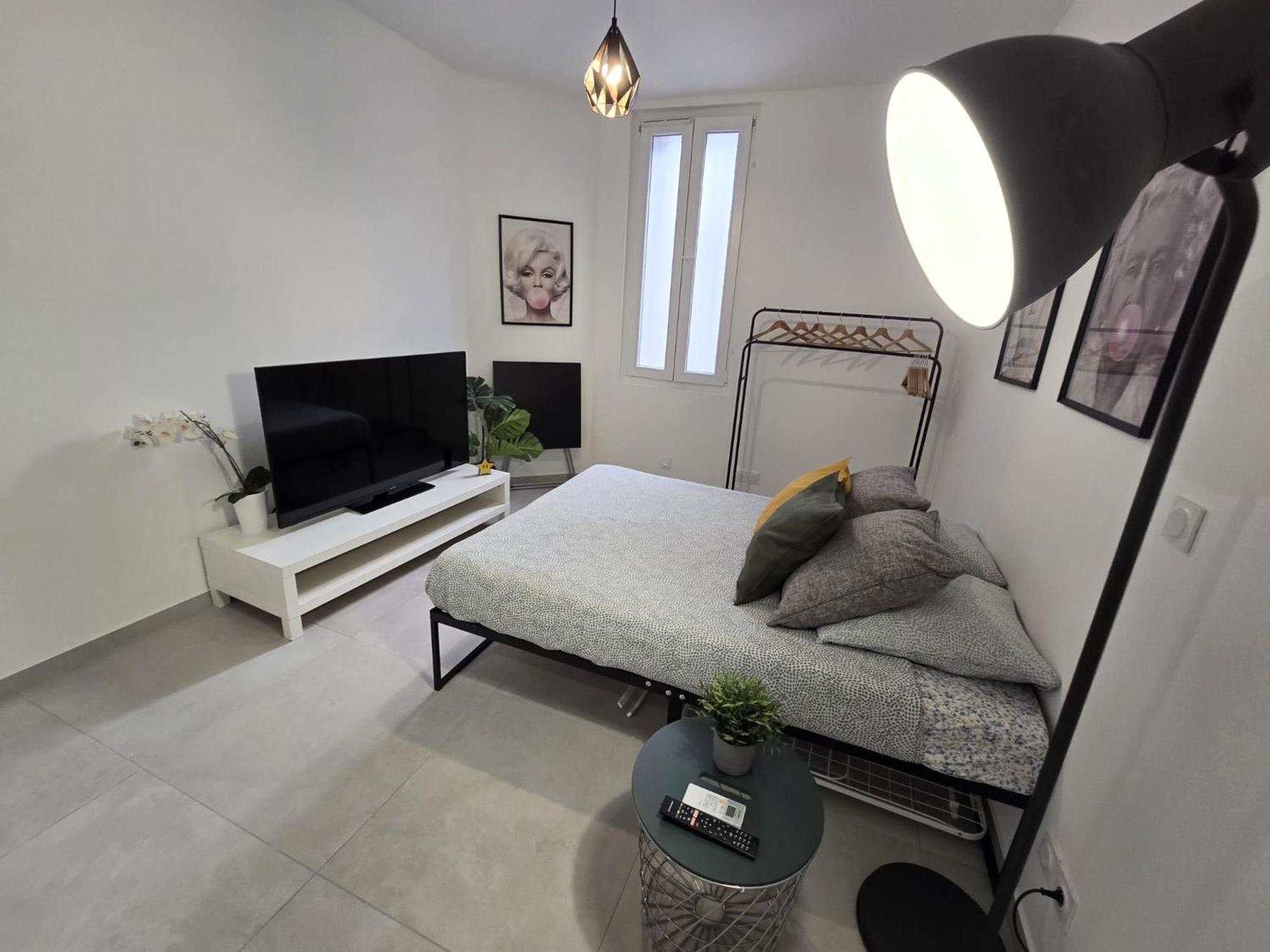 Gregbnb - Studio 22M2 - Climatise -10Min Gare - 1 Тулон Екстер'єр фото